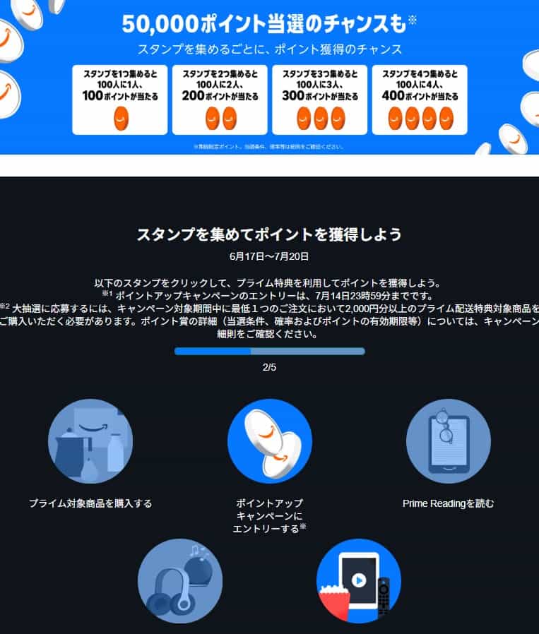 プライムデースタンプラリー